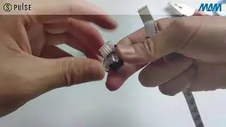 Коннектор HIPPO для подключения светодиодной ленты RGB IP65 к блоку питания