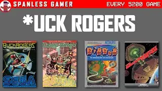 Buck Rogers, Congo Bongo, Dig Dug, and Dreadnaught Factor on Atari 5200