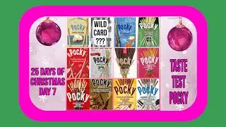 Taste testing pocky (hilarious) 