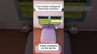 Tiny house compacta funcional no InZoi. #silviaplayer #inzoi #inzoigame #tinyhouse