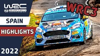 WRC3 Highlights Day 2 | WRC RallyRACC - Rally de Espa&ntilde;a 2022