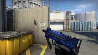 MAC-10 Lapis Gator - Factory New - CS:GO Skin Showcase
