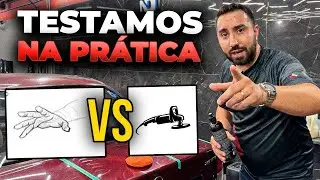 POLIMENTO MANUAL FUNCIONA? | Comparamos Homem Vs Máquina