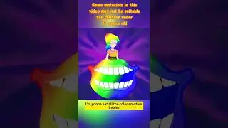 Big Mouth's Color Adventure! Exploring the Colorful World