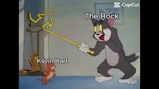 KEVIN IS TUFFFFF.           #kevinhart #dwanejohnson #therock #hilarious