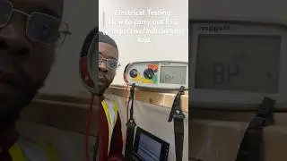 Electrical Testing: How to do prospective fault current test ## #electricalsafety #electricalcode