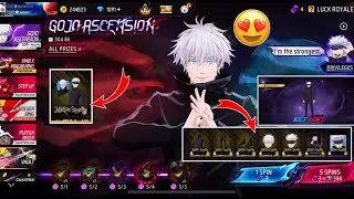 🤯Gojo Ascension Event Spin in Free Fire Tamil🤩🔥| Gojo Bundle Spinning💥 | Free Fire New Event Tamil 