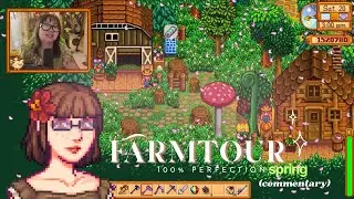 Stardew Valley Forest Farm Tour (100% Perfection, No Mods! with commentary)