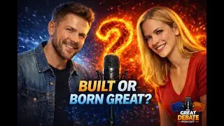 Greatness Is BUILT, Not Born Or Is It? | The Great Debate Podcast