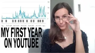 One year on Youtube | realistic Youtube analytics