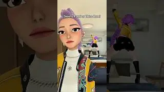 Kpop Demon Hunters: Skinny vs Thicc Rumi #rumi #mira #zoey #kpopdemonhunters #vrchat #fyp