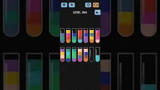 Water Color Sort Level 358 Walkthrough Solution iOS/Android