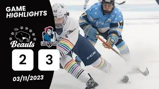 Beauts @ Riveters 3/11/23 | PHF Highlights