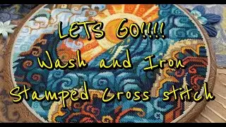 Wash & Iron 5STITCH!! #flosstube  #pointdecroix #unboxing  #crosstitch #5stitch  #stampedcrossstitch