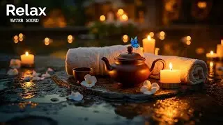 Deep Healing Relaxation Music 💧 Soft Spa Piano with Water Sounds for Peaceful Sleep & Stress Release