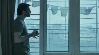 By the window