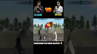 DJ ALOK VS SKYLER 😱 Character Ability Test 🔥||Who Is Best || #ff&nbsp; #gaming #abilitytest&nbsp; #ffshorts