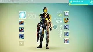 Destiny ||My Character|| All Rare Gear, Advanced Warfare Armor Shader