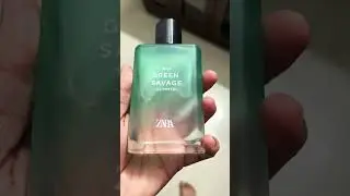 ZARA Green Savage perfume for men || Dior Sauvage clone 🔥#perfumes #perfumecollection