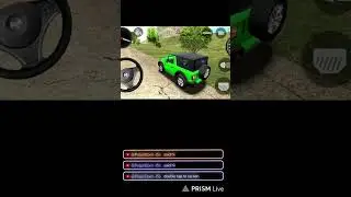 indian Modified THAR Game Live | Off-Road King Ya Accident Machine? 😈2026#shortsfeed​