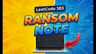 Day 4/100 &ndash; Ransom Note Problem in Java | HashMap Frequency Trick Explained