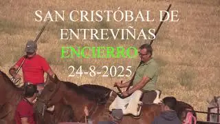 SAN CRISTÓBAL DE ENTREVIÑAS:ENCIERRO 24-8-2025