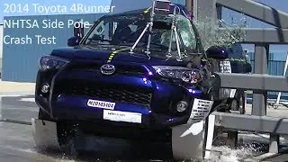 2014-2024 Toyota 4Runner NHTSA Side Pole Crash Test