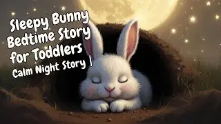 Sleepy Bunny Bedtime Story for Toddlers | Calm Night Story