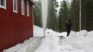 Spr&auml;ngning i borrh&aring;l