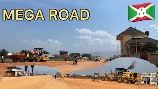 🛑UPDATE🇧🇮: Watch How a Massive Road Is Being Built in Burundi 