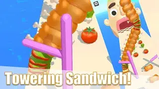 WORLD RECORD in Sandwich Runner! 💕😱🌈 Gameplay All Levels Walkthrough iOS, Android New Game Update