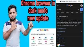 How to turn on dark mode on any chrome browser 2019/Cmt Tech