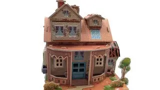 DIY Miniature American Country House ~ Super 3D Puzzle