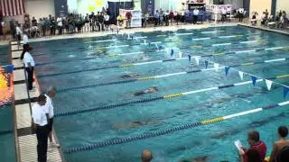 SBHS Women's 100 yard butterfly S. Shepard -- 17th place finish 1:05.65
