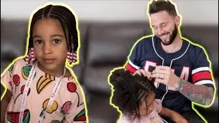 DADDY DOES DAUGHTER'S HAIR (part 2)