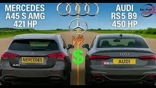 💸 $65K Hatch vs $85K Coupe &ndash; Mercedes-AMG A45 S 421 HP vs Audi RS5 B9 450 HP | Best Value for Money?