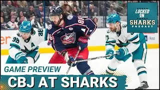 San Jose Sharks LOOK to Outscore Blue Jackets&mdash;Macklin Celebrini & Werenski Set for Huge Nights