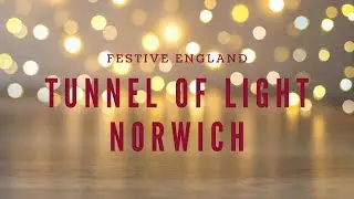 Festive UK and the Tunnel of Light Norwich | places to visit near Norwich