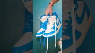 Jordan 1 UNC reimagined, a review of sorts #unc #nike #sneakerreview #sneakerhead #sneakers