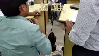 Model Wood  Bridge Load Testing Truss - 2018 First Year Engineering