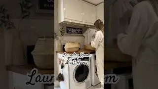 Top 5 Laundry Room must haves @the_house_acc