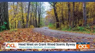 Travel Iowa scenic fall road trips