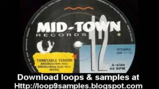 Turntable Terror - Break (Techno Mix) - Mid-Town Records