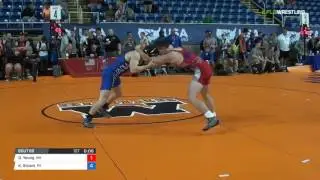 Junior FS 132 Round of 128 - Dalton Young (WA) vs. Kyle Gorant (PA)