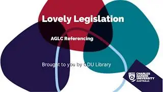 AGLC: Lovely Legislation
