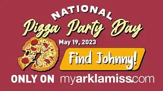Can you find Johnny? Register to win a free large one-topping pizza from Johnny's Pizza House