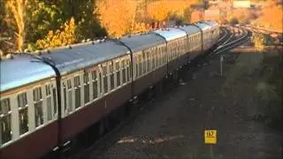 60 011 heads through Swinton (South Yorkshire) with 'The Pennine Panorama No. 2'