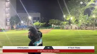 IT Tech Titans vs CFO Hunters | Dell Premier League XIV(League Matches) | Live - Hyderabad (Telangan