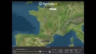 Air Traffic Site Says 119,000 People Tracked Messi's Flight to Paris