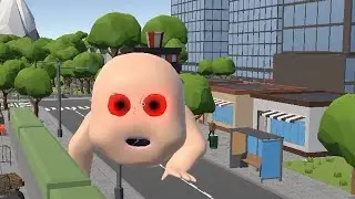 赤ちゃんが人間を食べる　爆笑ゲーム
